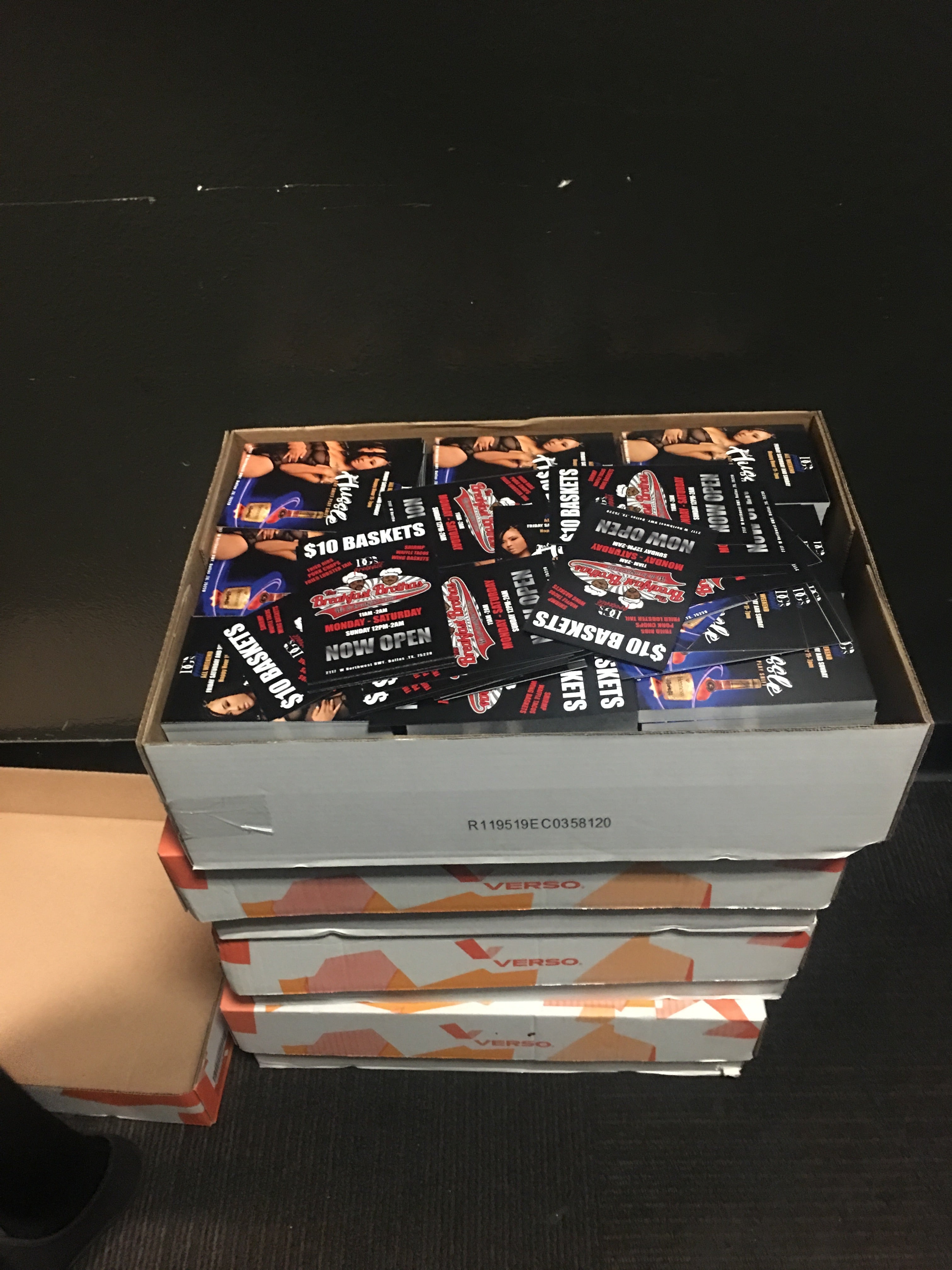 5,000 Postcard Flyers