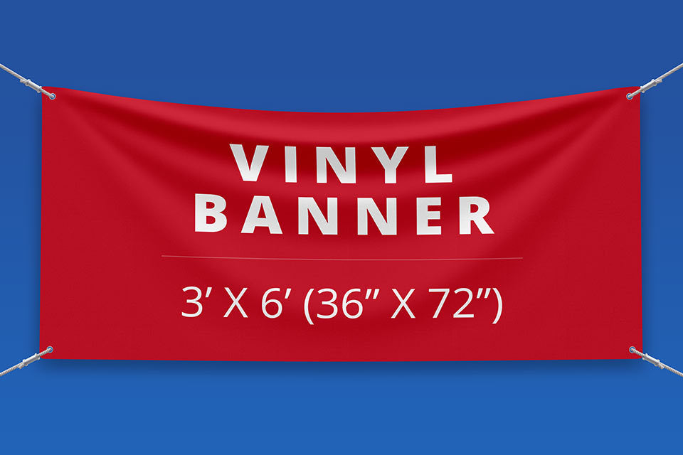 3x6 Custom Banner